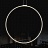 Подвесной светильник TOCCATA 2 кольца 100 см  Черный фото 8