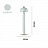 Торшер в скандинавском стиле с цилиндрической стойкой и мраморным основанием MEET фото 10