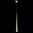Светильник Star Trek Light 1 плафон Серебро (Хром) фото 3