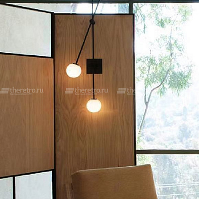 Настенный светильник Tempo Sconce Черный фото 6