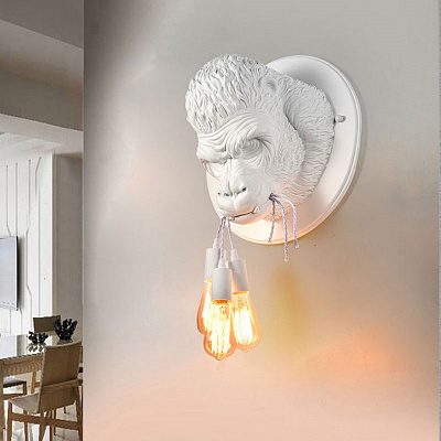 Дизайнерский светильник KARMAN UGO RILLA WALL LAMP Белый фото 9