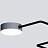 Светодиодная потолочная люстра SCHEME LED COLOR 9 плафонов Серый фото 13