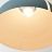 Классический подвесной светильник в скандинавском стиле SLIT 31 см  Черный фото 8