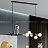 Подвесной светильник с Котиком Черный 100 см  фото 16